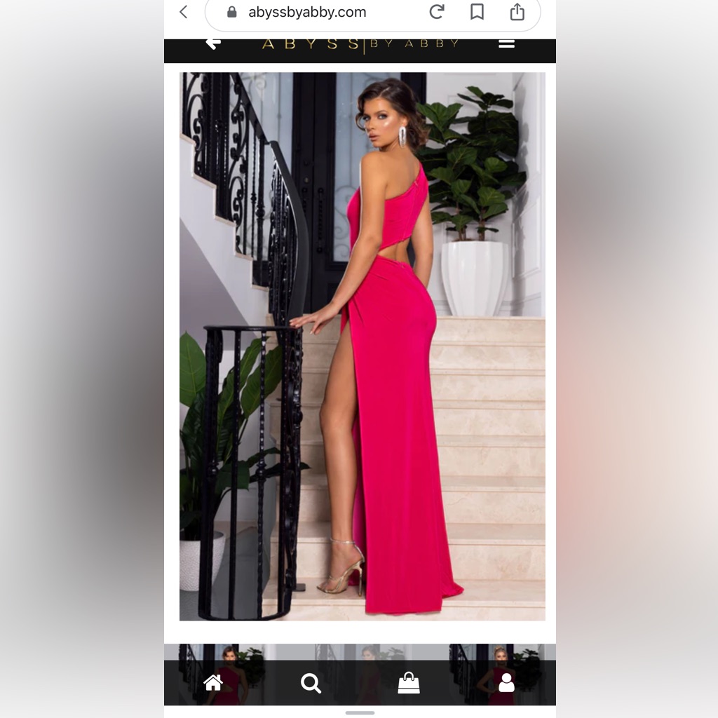 Cut From Our Lightweight Soft Stretch Fabric. Hot Pink Color Lined